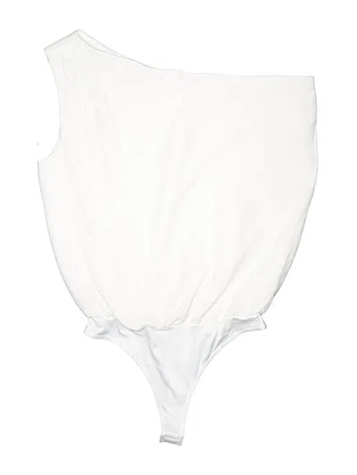 Pre-owned Showpo Bodysuit In White