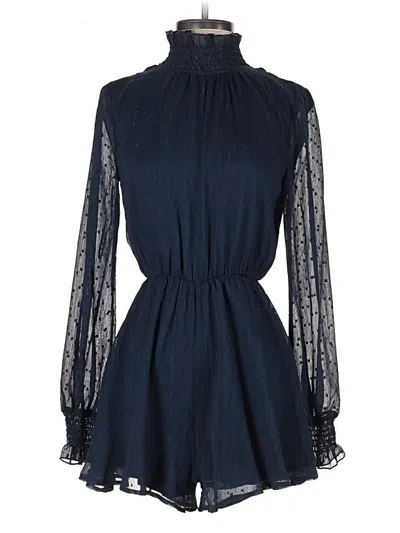 Pre-owned Showpo Casual Dress In Blue