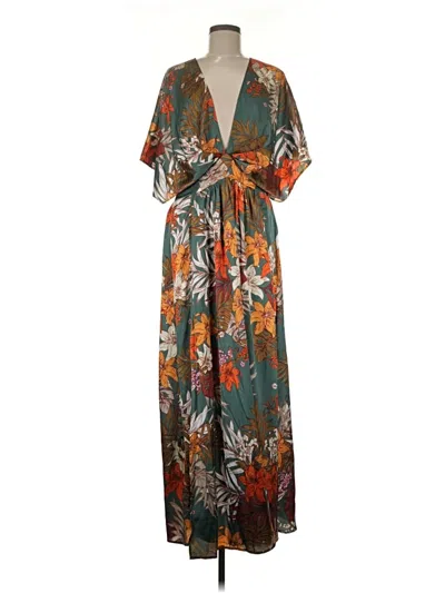 Pre-owned Showpo Casual Dress In Brown
