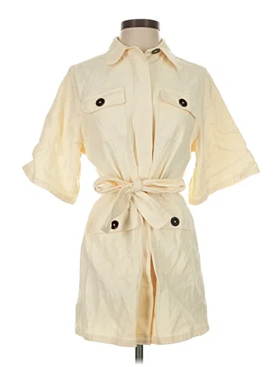 Pre-owned Showpo Casual Dress In Ivory