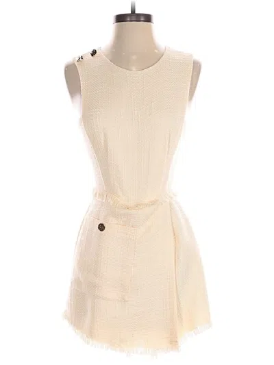 Pre-owned Showpo Casual Dress In Ivory