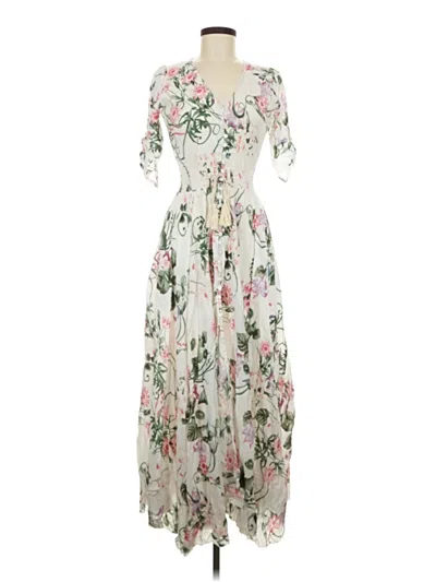 Pre-owned Showpo Casual Dress In Ivory