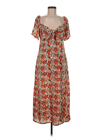 Pre-owned Showpo Casual Dress In Red