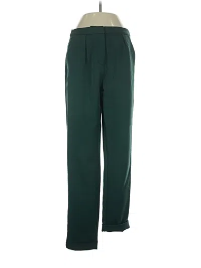 Pre-owned Showpo Casual Pants In Green