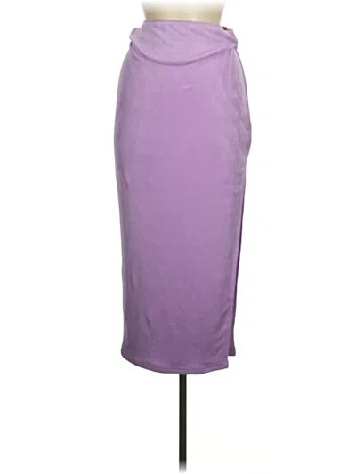 Pre-owned Showpo Casual Skirt In Purple