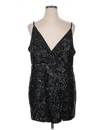 Pre-owned Showpo Cocktail Dress In Black