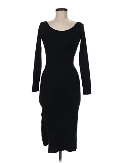 Pre-owned Showpo Cocktail Dress In Black
