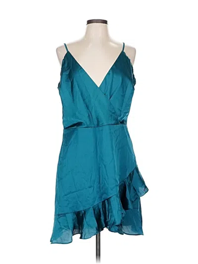 Pre-owned Showpo Cocktail Dress In Blue