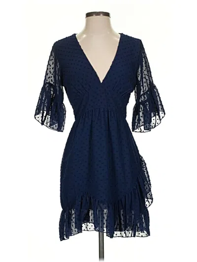 Pre-owned Showpo Cocktail Dress In Blue