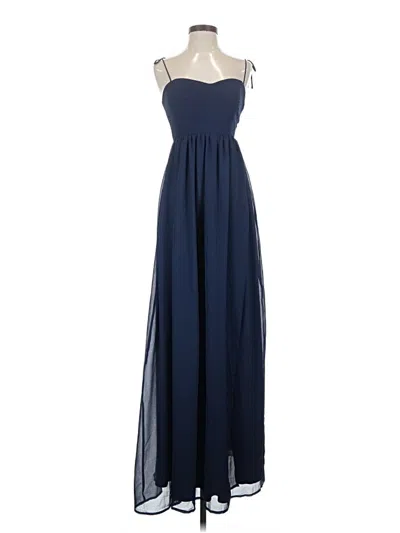 Pre-owned Showpo Cocktail Dress In Blue