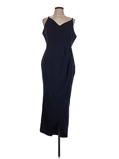 Pre-owned Showpo Cocktail Dress In Blue