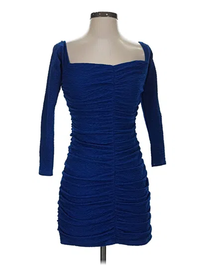 Pre-owned Showpo Cocktail Dress In Blue