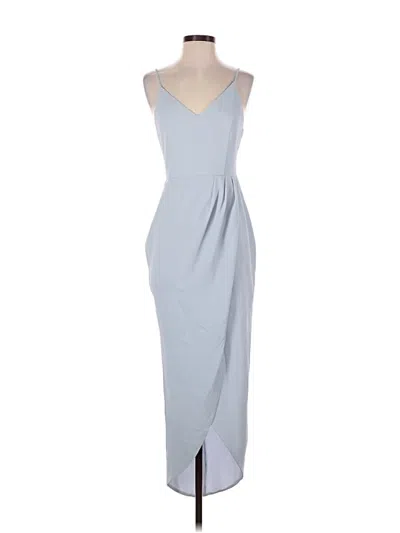 Pre-owned Showpo Cocktail Dress In Blue