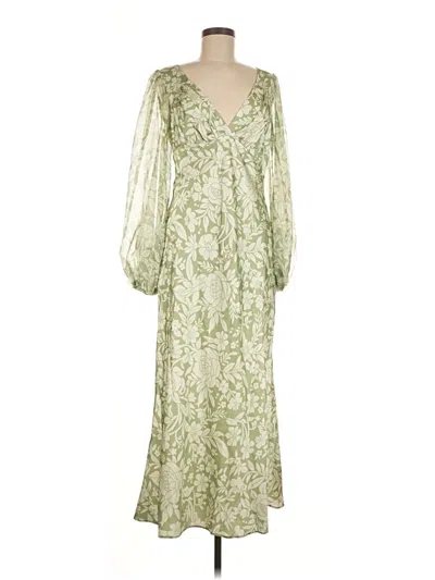 Pre-owned Showpo Cocktail Dress In Green