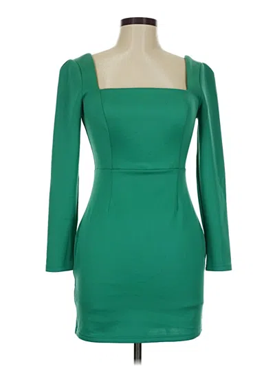 Pre-owned Showpo Cocktail Dress In Green