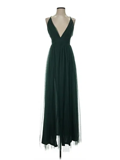 Pre-owned Showpo Cocktail Dress In Green