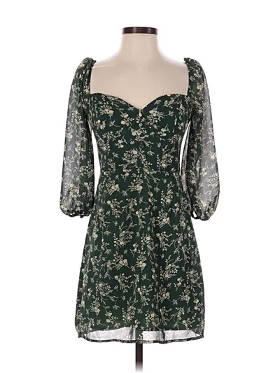 Pre-owned Showpo Cocktail Dress In Green