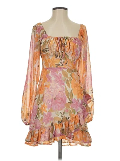 Pre-owned Showpo Cocktail Dress In Orange