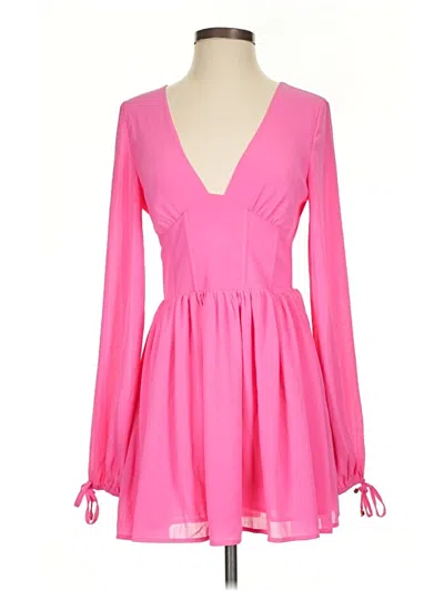 Pre-owned Showpo Cocktail Dress In Pink
