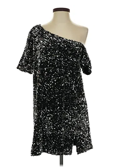 Pre-owned Showpo Cocktail Dress In Silver