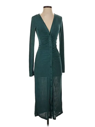Pre-owned Showpo Cocktail Dress In Teal