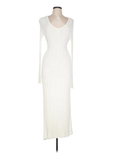 Pre-owned Showpo Cocktail Dress In White