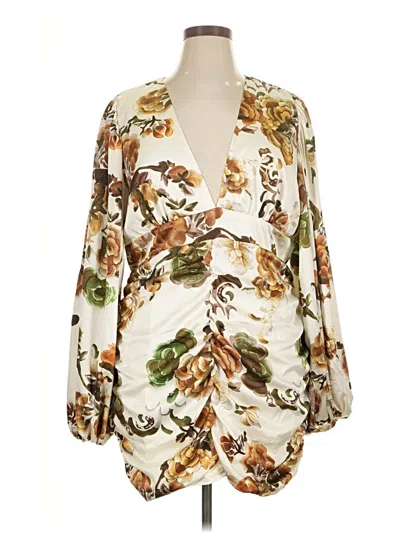 Pre-owned Showpo Cocktail Dress In White