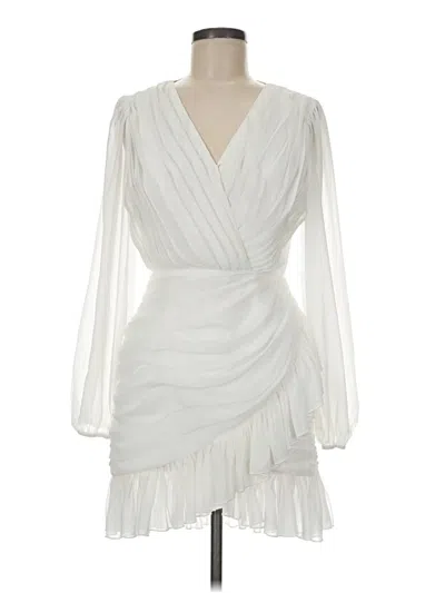 Pre-owned Showpo Cocktail Dress In White