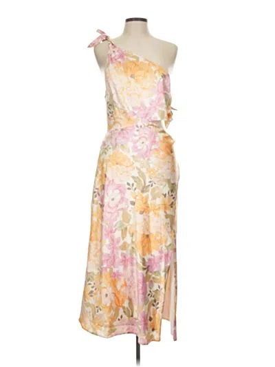 Pre-owned Showpo Cocktail Dress In Yellow