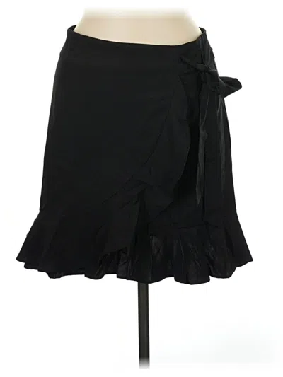 Pre-owned Showpo Formal Skirt In Black