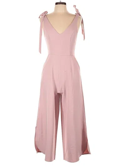 Pre-owned Showpo Jumpsuit In Pink