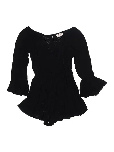 Pre-owned Showpo Romper In Black