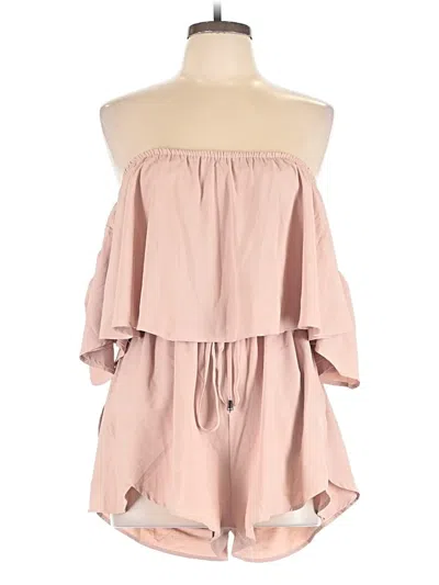 Pre-owned Showpo Romper In Pink
