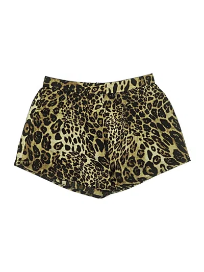 Pre-owned Showpo Shorts In Gold