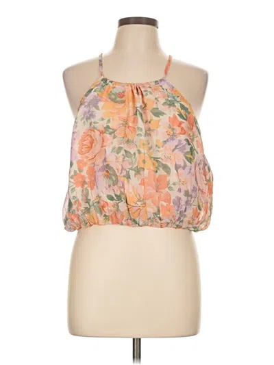 Pre-owned Showpo Sleeveless Blouse In Orange