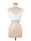 Showpo Sleeveless Top White Sweetheart Neckline Tops In White