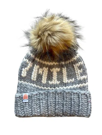 Sht That I Knit 7 Mile Beanie In Heather Grey