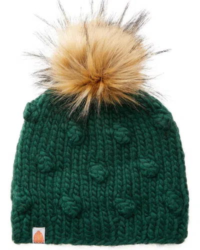 Sht That I Knit Sh*t That I Knit The Campbell Wool Beanie In Green