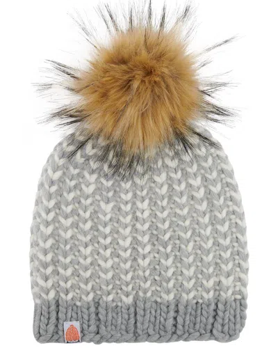 Sht That I Knit Sh*t That I Knit The Foster Wool Beanie In Gray