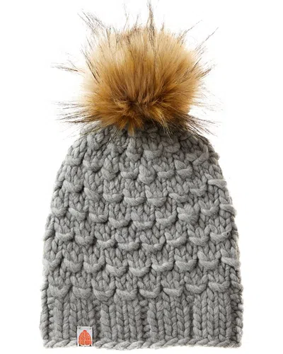 Sht That I Knit Sh*t That I Knit The Gunn Wool Beanie In Gray