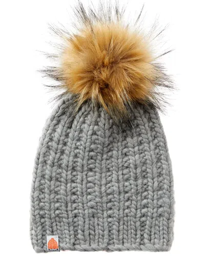 Sht That I Knit Sh*t That I Knit The Ladd Wool Beanie In Gray