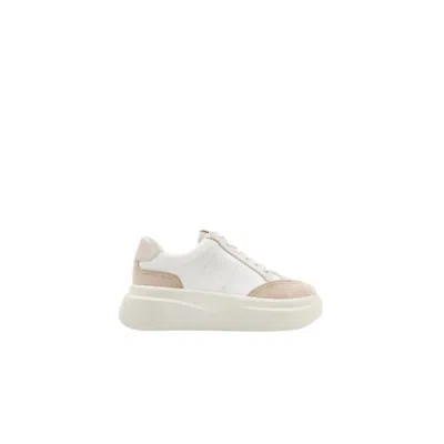 Shu Shop Britney Platform Sneakers In White
