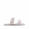 Shu Shop Daria Braided Sandal In Bone In Beige
