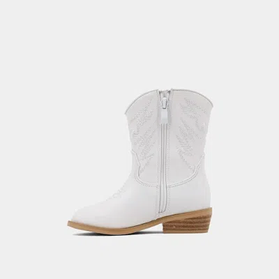 Shu Shop Kids' Girl's Zahara Mini Boot In White In Multi