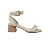 SHU SHOP HAYES HEELED SANDAL IN NUDE