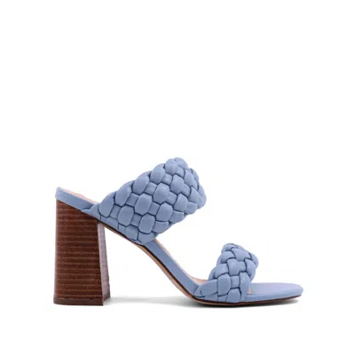 Shu Shop Heaven Block Heels In Light Blue