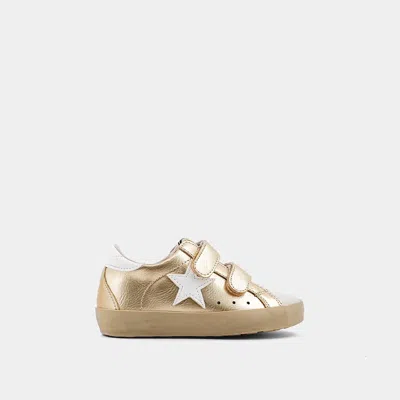 Shu Shop Kid's Sunny Mini Toddler Sneakers In Golden