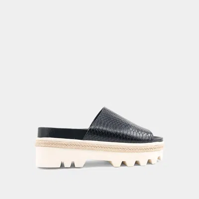 Shu Shop Kristina Sandal In Black Snake