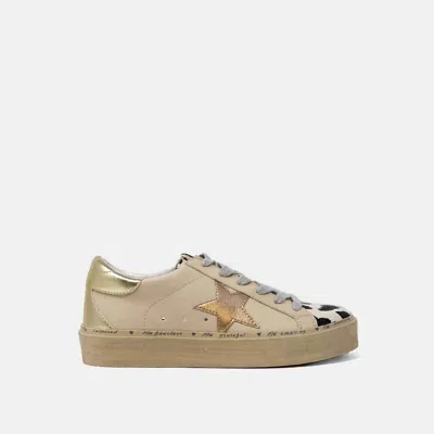 Shu Shop Reba Sneakers In Leo Distressed In Beige