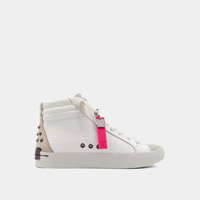 Shu Shop Reese Sneakers In Bone Snake In Multi